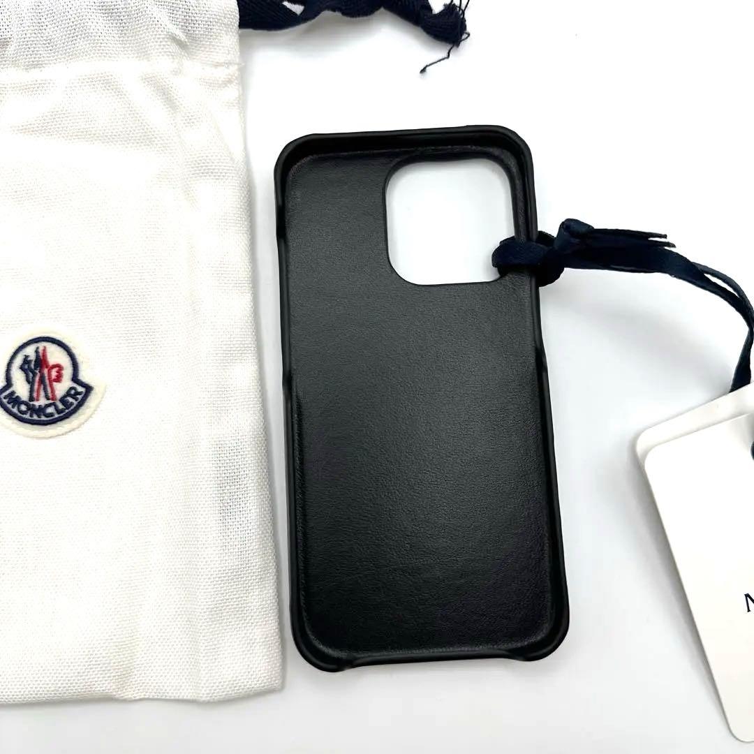 MONCLER iPhoneケース 黒 13pro 14pro 新品未使用