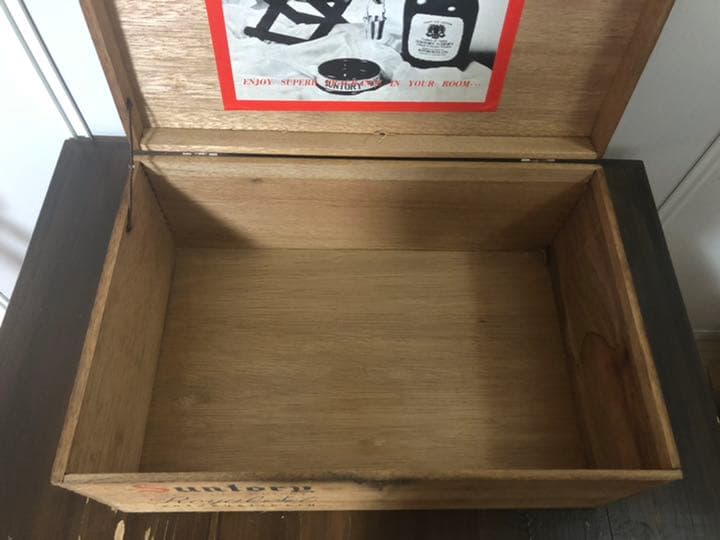 サントリー［壽屋］木箱　アンティーク　ウィスキー　レア