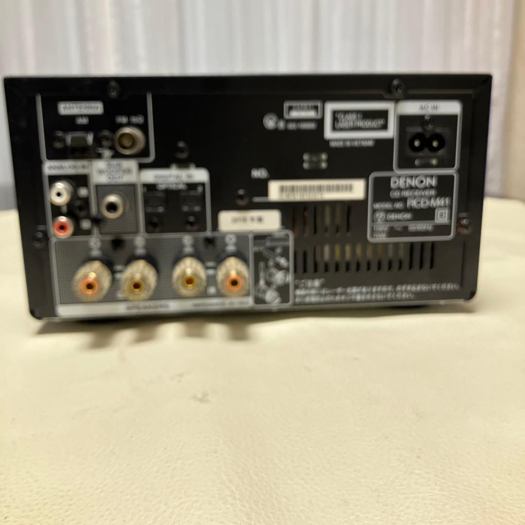 DENON CDレシーバー RCD-M41SP 整備動作品 2018年製