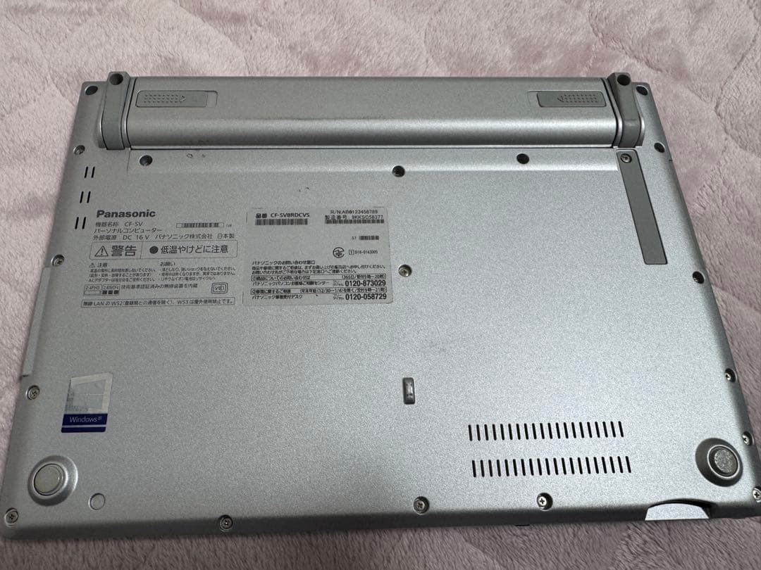 Panasonic Let's note CF-SV8 メモリ8GB