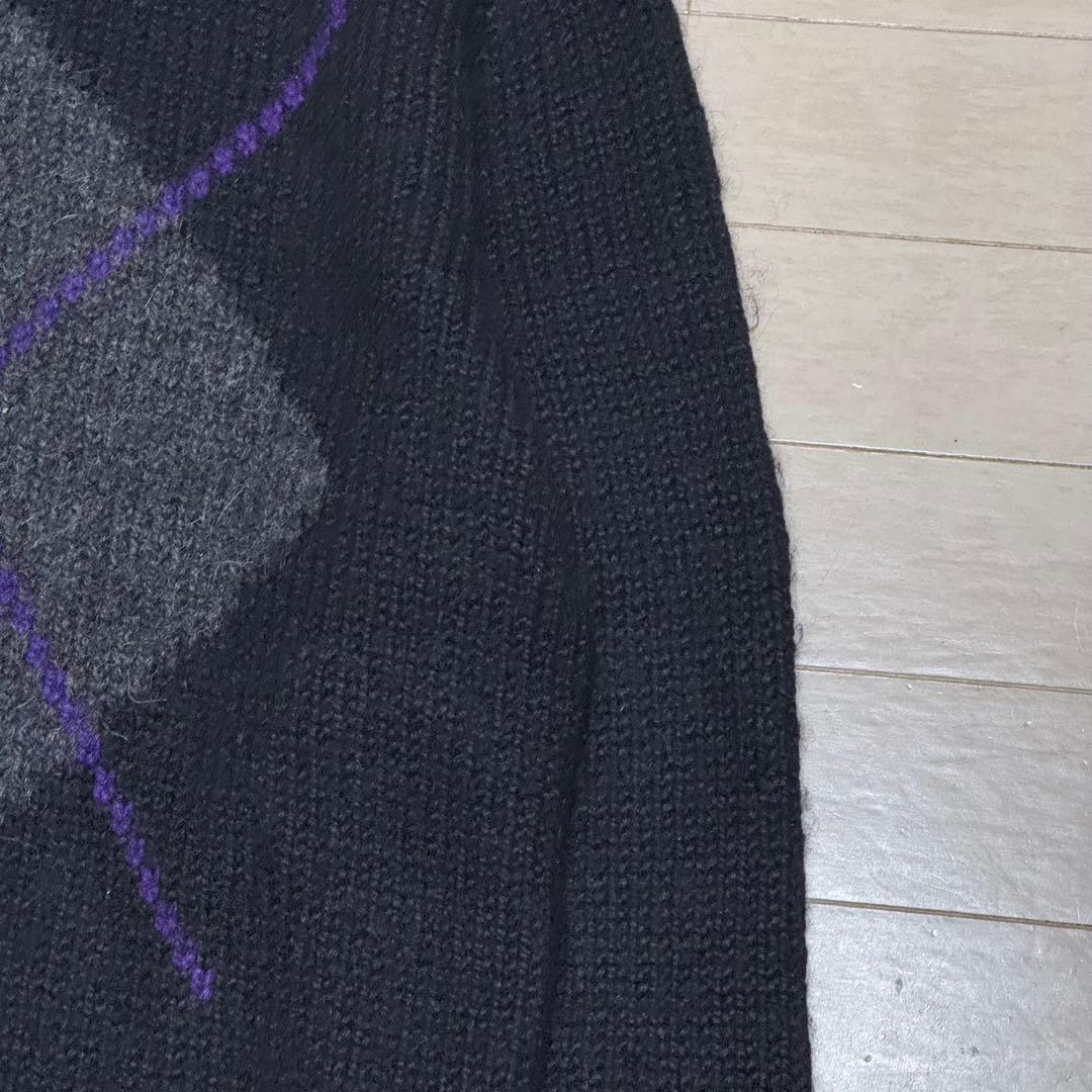常*室様 希少✨　ポロバイラルフローレン　ハンドニット　アーガイル　長袖ニット