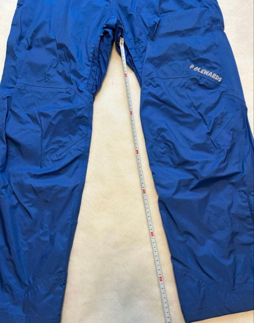 POLEWARDS ポールワーズ　スノーウェアセット　メンズLサイズ　ブルー