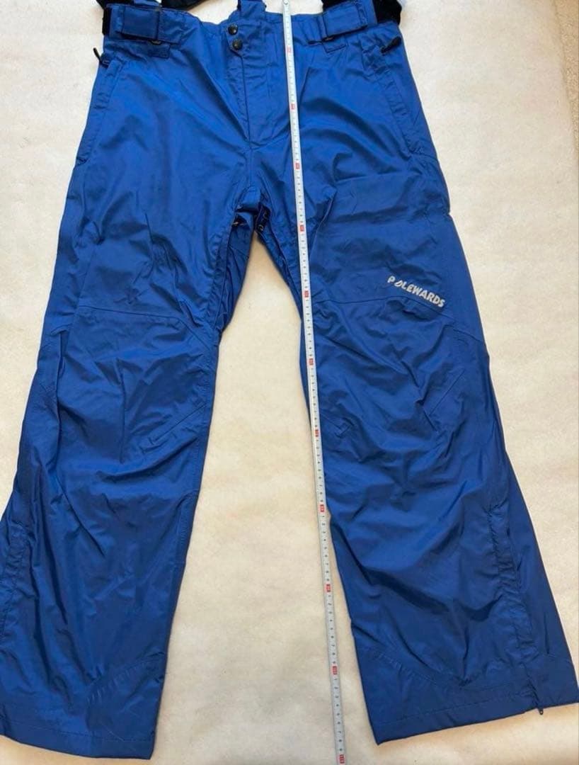 POLEWARDS ポールワーズ　スノーウェアセット　メンズLサイズ　ブルー