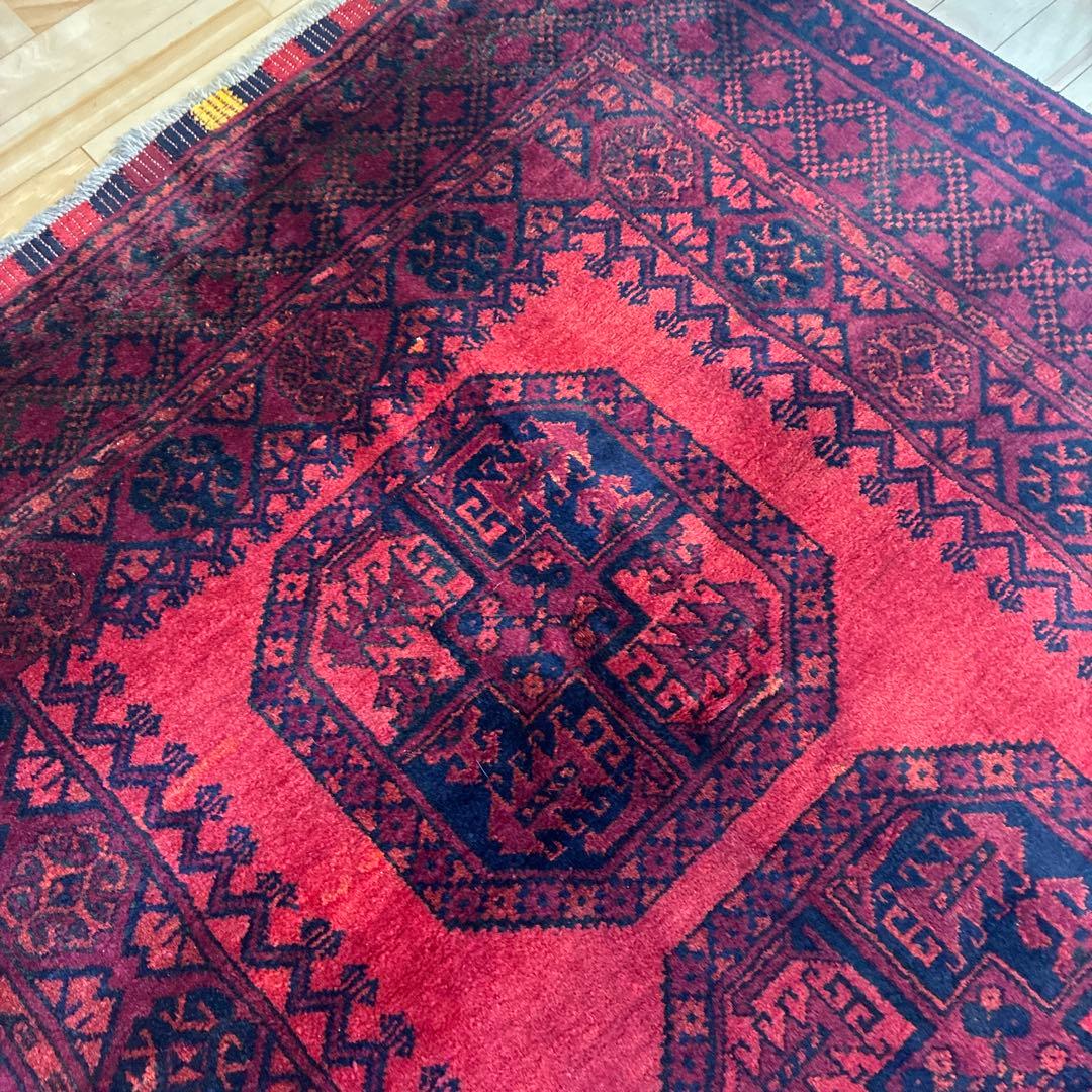 エルサリトルクメン絨毯　約204✖️144㎝