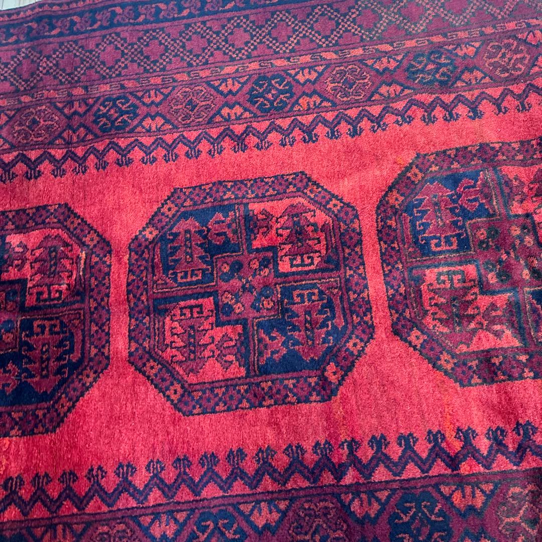 エルサリトルクメン絨毯　約204✖️144㎝