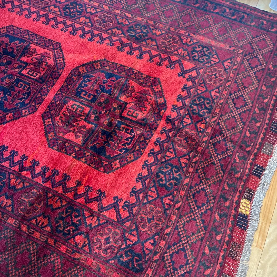 エルサリトルクメン絨毯　約204✖️144㎝