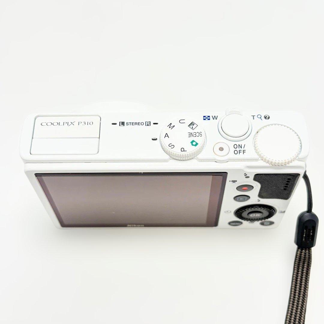 美品✨Nikon COOLPIX P310 ホワイト 送料無料 匿名配送