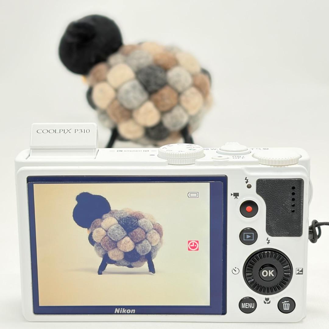 美品✨Nikon COOLPIX P310 ホワイト 送料無料 匿名配送