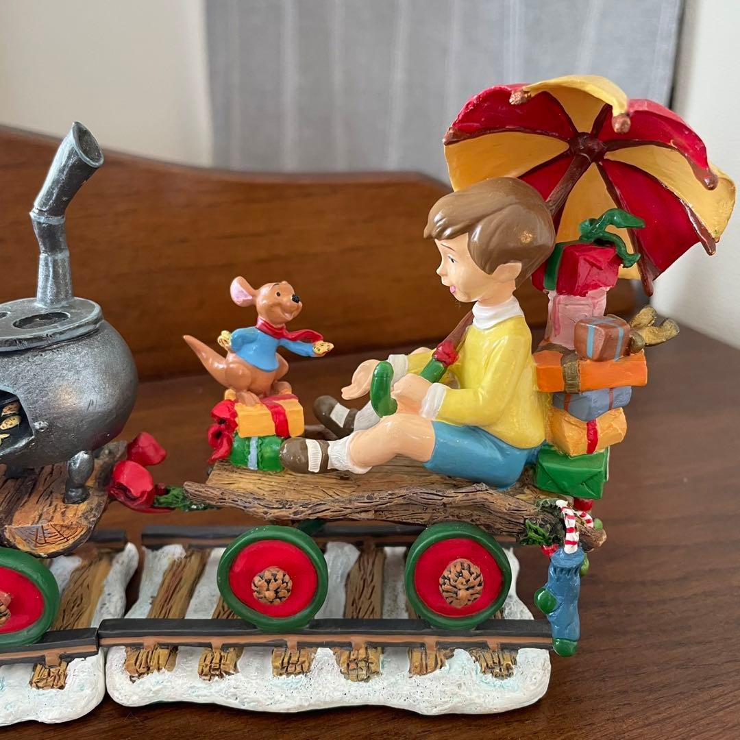 【匿名配送】プーさんのクリスマストレイン