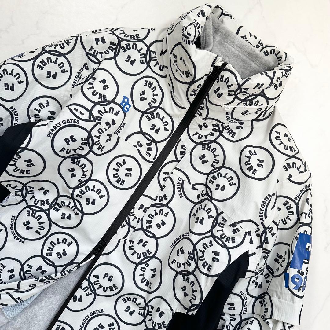 4WAY 近年モデル◎パーリーゲイツ ナイロンブルゾン フリースセット メンズ4