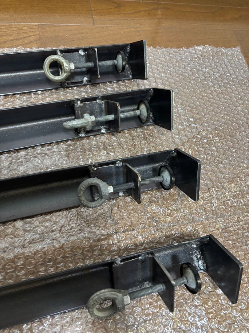 クランプ　鉄脚　アイアン　4本セット