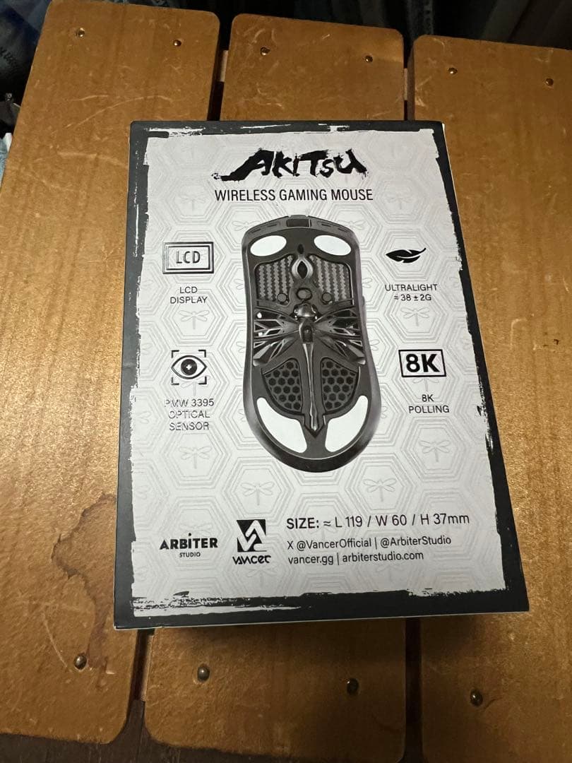 Vancer Arbiter Studio AKITSU 8kゲーミングマウス