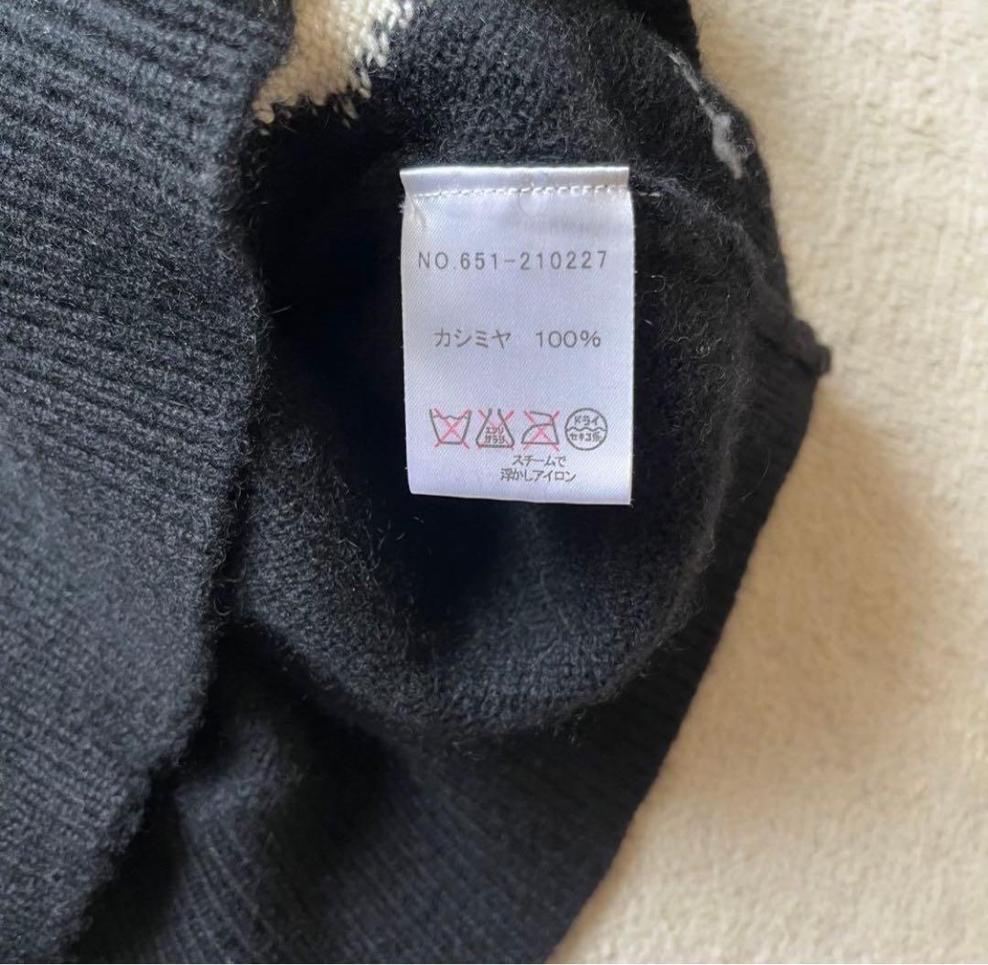 本間ゴルフ　BERES カシミヤ100%セーター　メンズLL