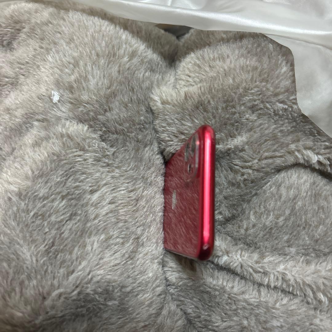 S*）様 iPhone11 レッド　128GB 動作確認済　画面背面、割れ無し
