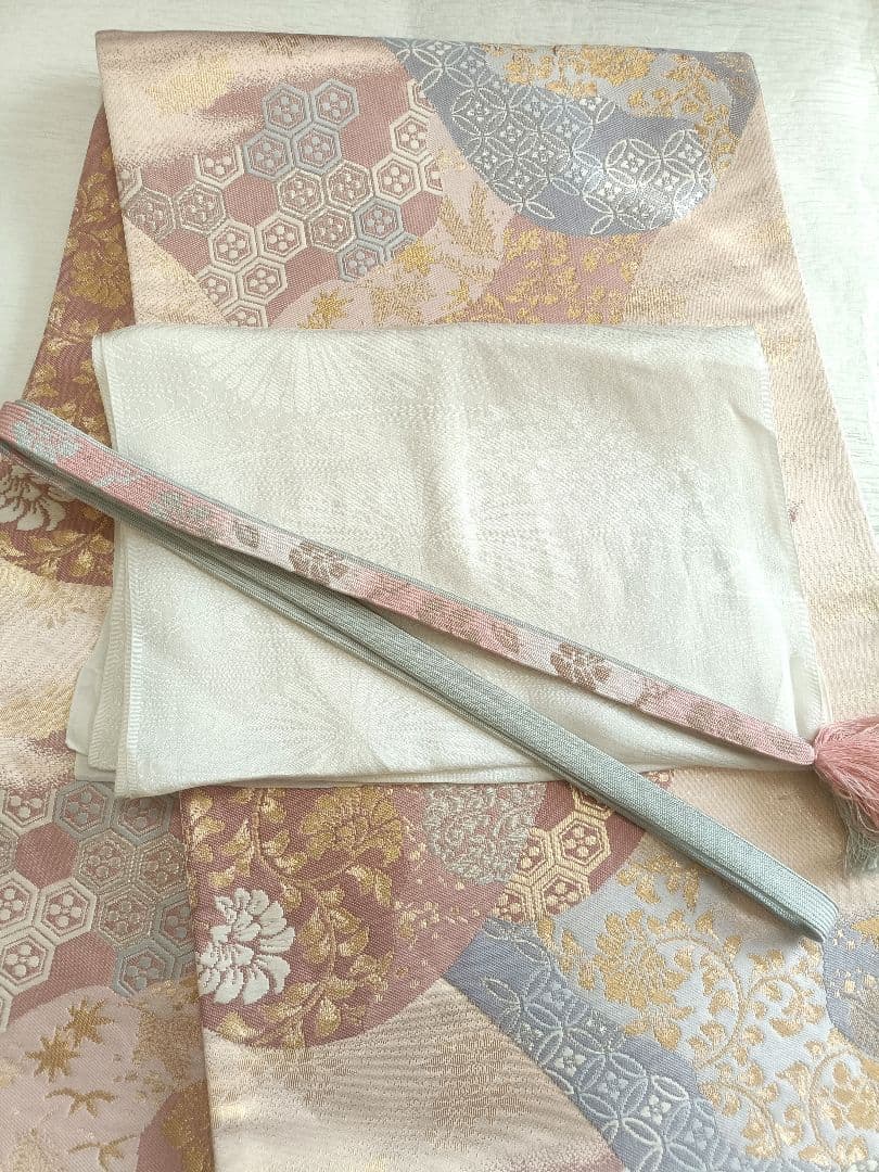 正絹訪問着（未使用）フルセット4点　入学式　卒業式　結婚式　宮参り