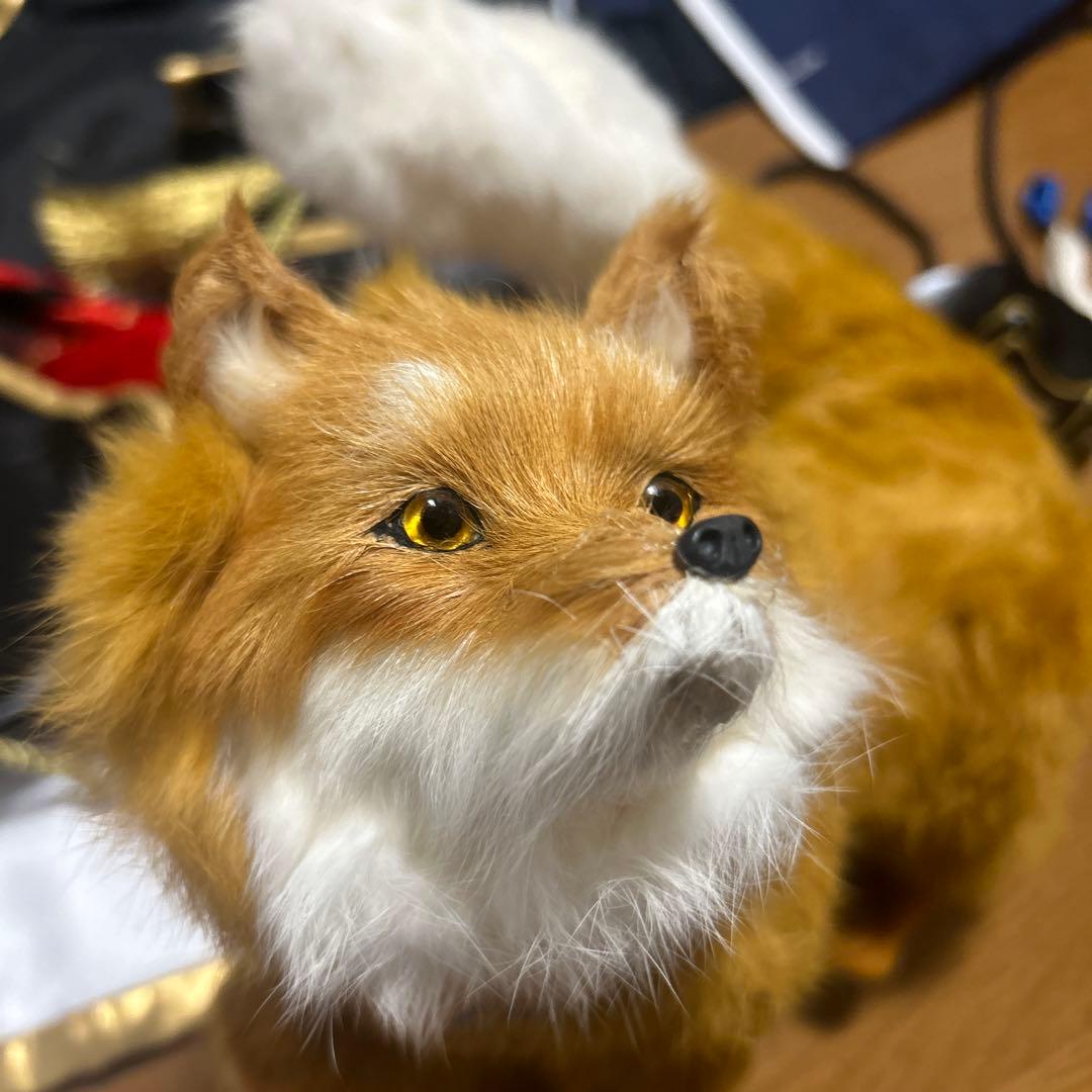 コスモンド製　刀剣乱舞　鳴狐　戦闘衣装＋お供の狐＋お面＋ウィッグ