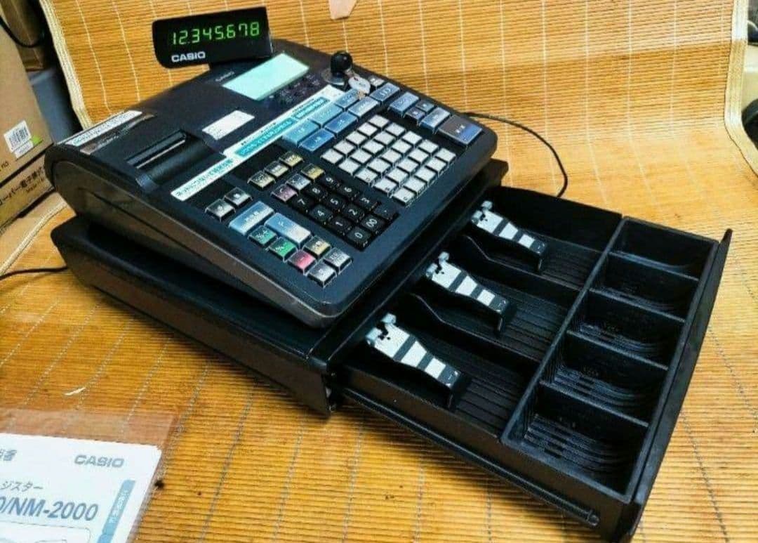 カシオレジスター　TE-2600/NM2000フル設定無料25部門　070226