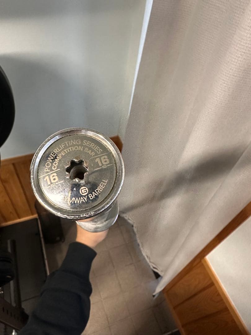 Gymway 1800 オリンピックバーベル 16kg