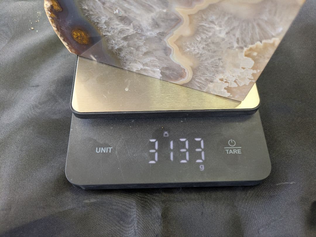 特大メノウブックエンド6,1ｋｇ