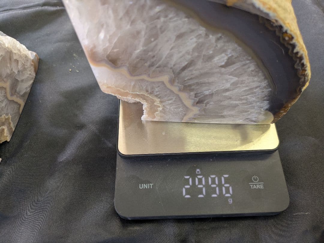 特大メノウブックエンド6,1ｋｇ