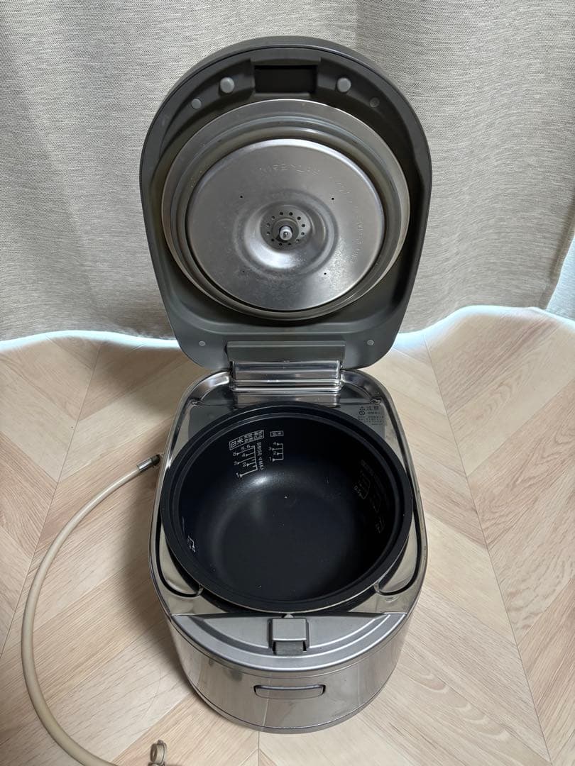 リンナイ 直火匠　炊飯器 都市ガスホース付き