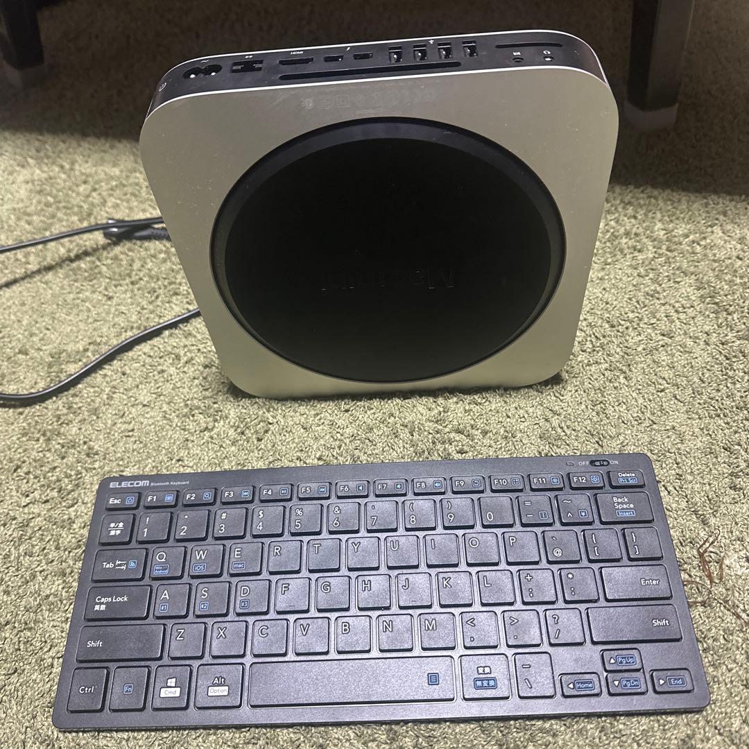 Apple Mac mini + ELECOM ワイヤレスキーボード
