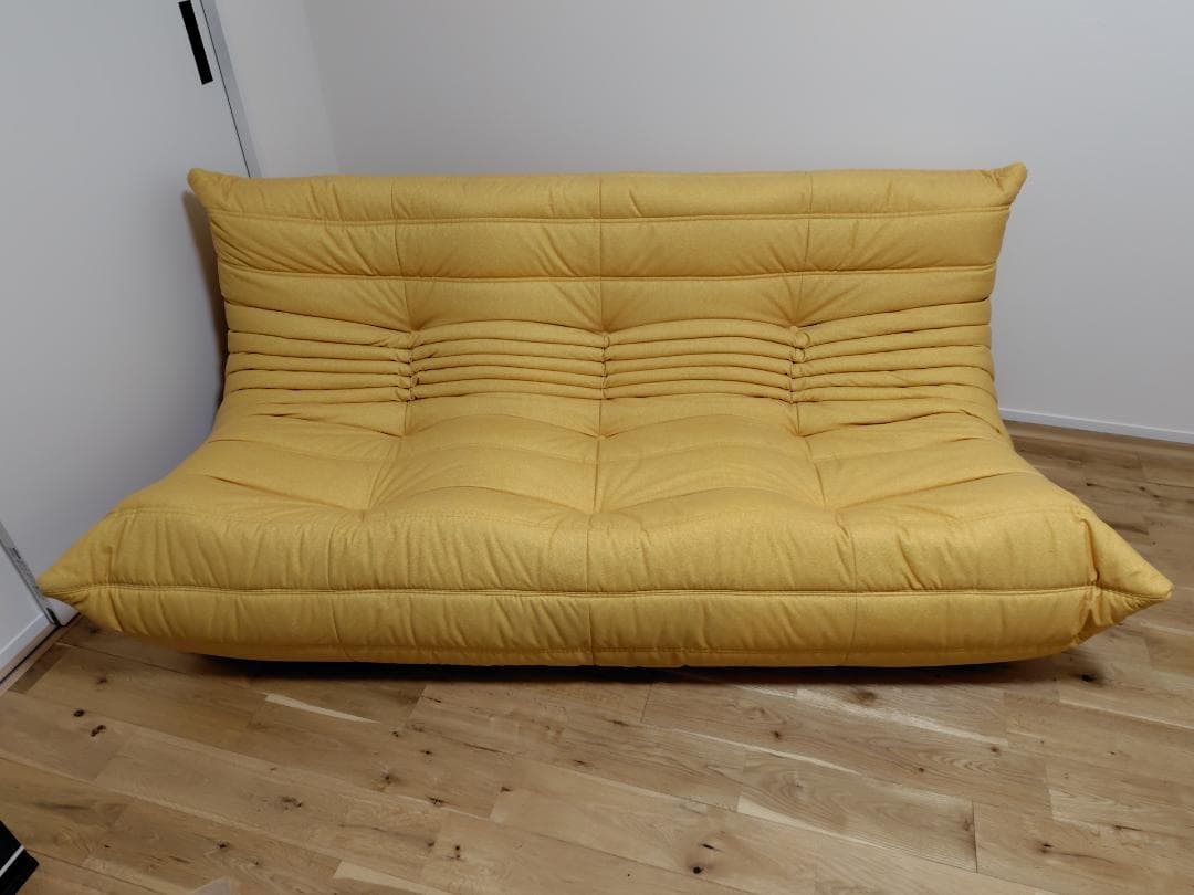 ★リーンロゼ　ロゼトーゴ3Pソファとパフ　50周年限定生地　 DENDEN★