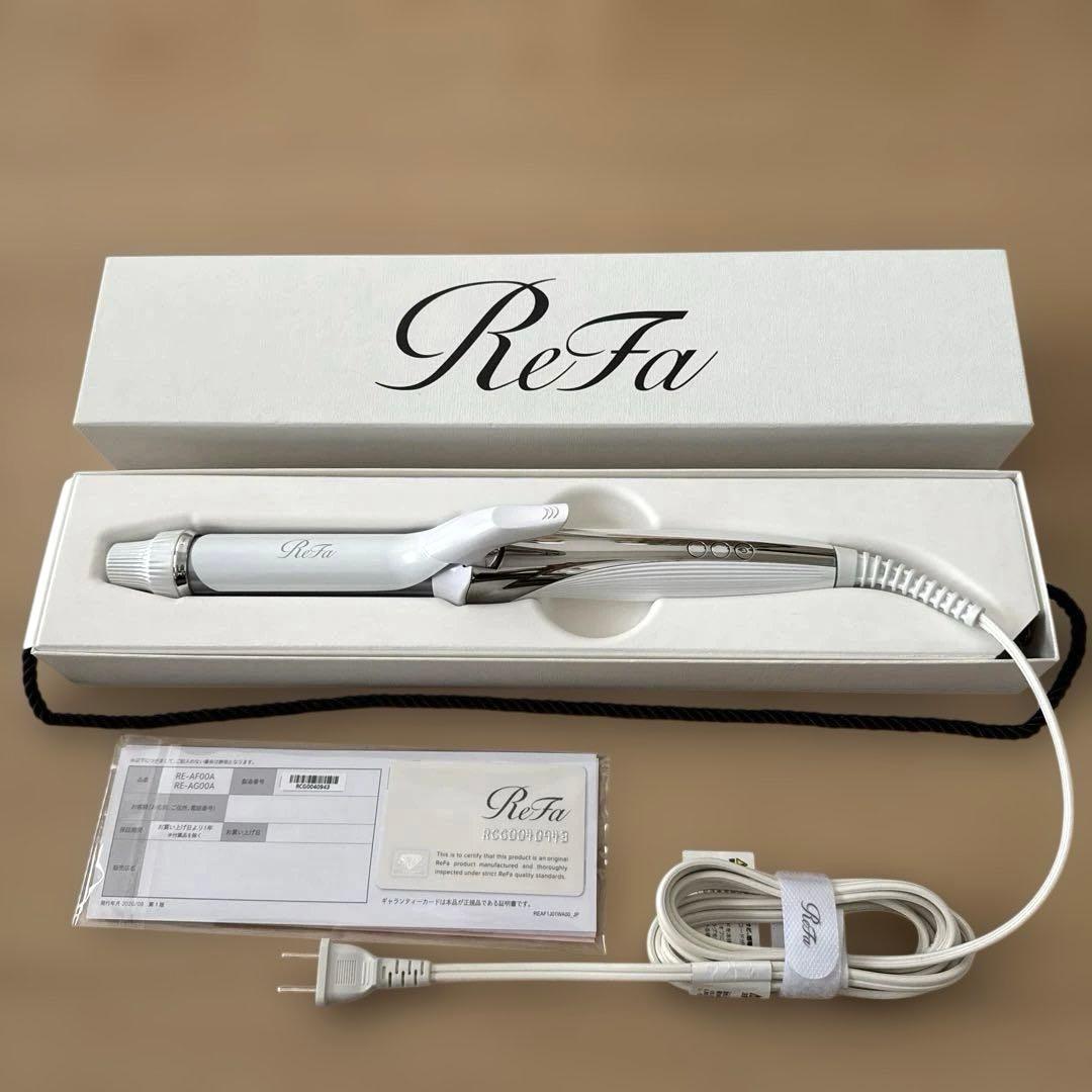 ReFa カールヘアアイロン 26ミリ ホワイト