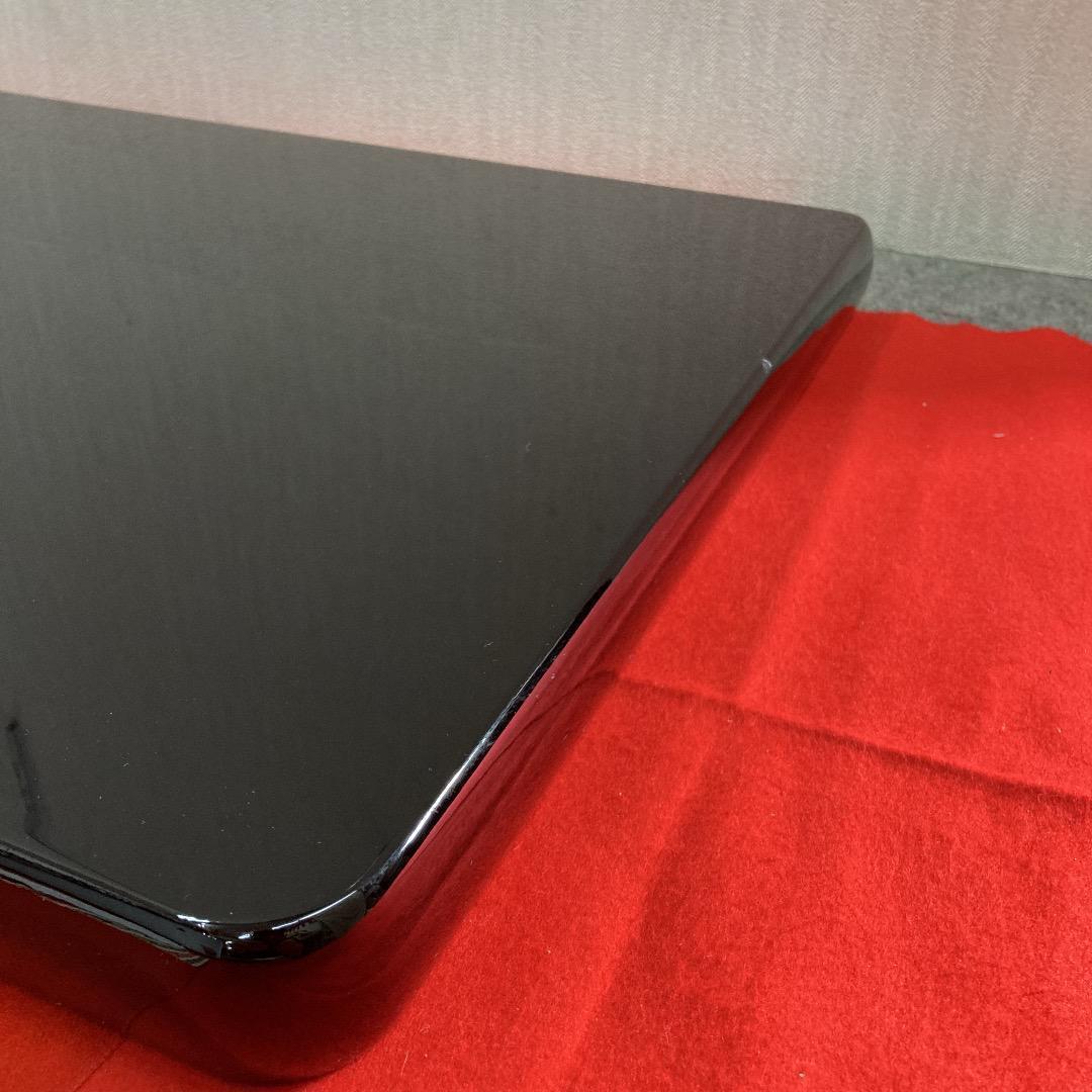 MS3 ひな人形飾り台　台巾105㎝位　黒塗り台　親王飾り台