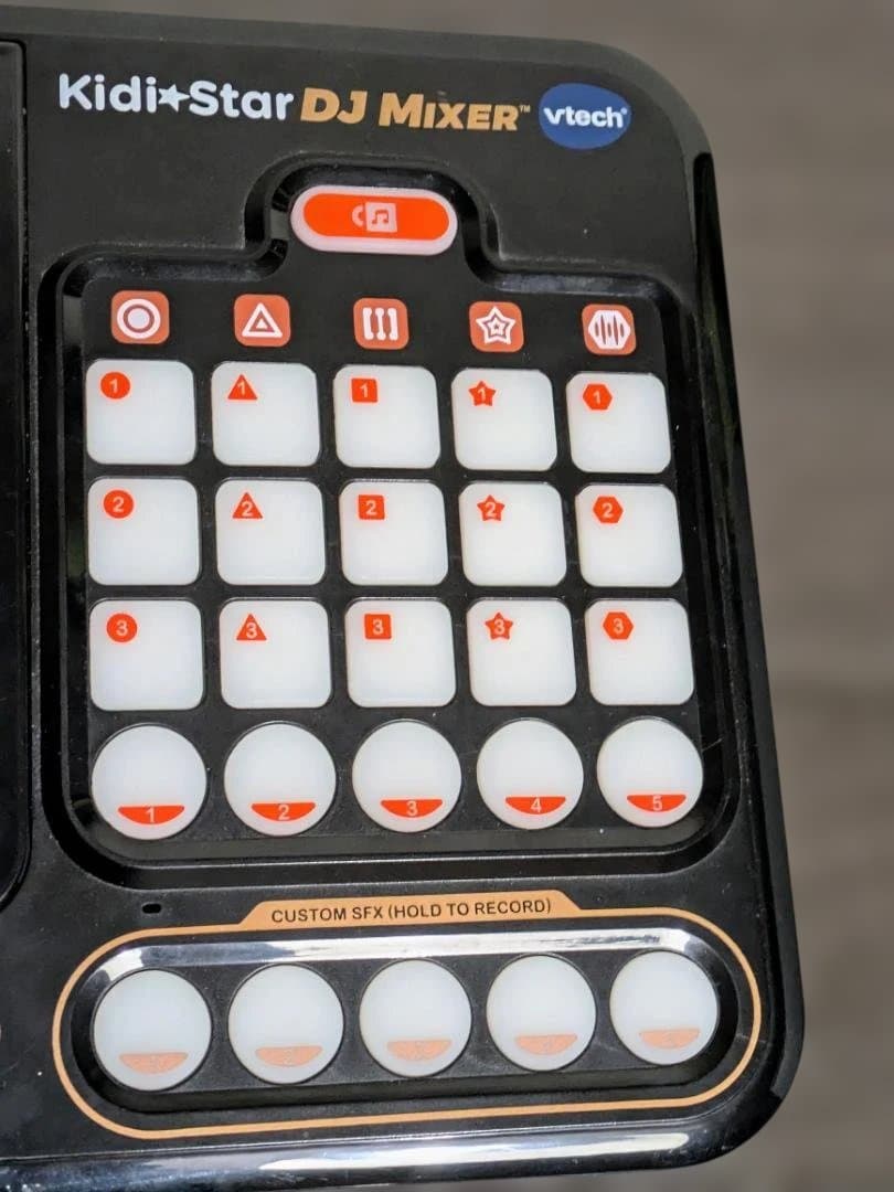 VTech Kidi Star DJ Mixer（キディスター）動作確認済み