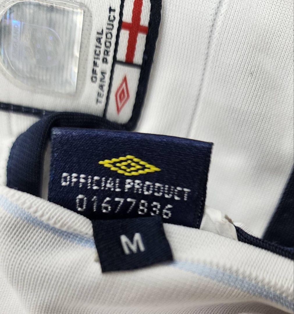 04-05 イングランド代表　ベッカム　UMBROオフィシャル　長袖ユニフォーム