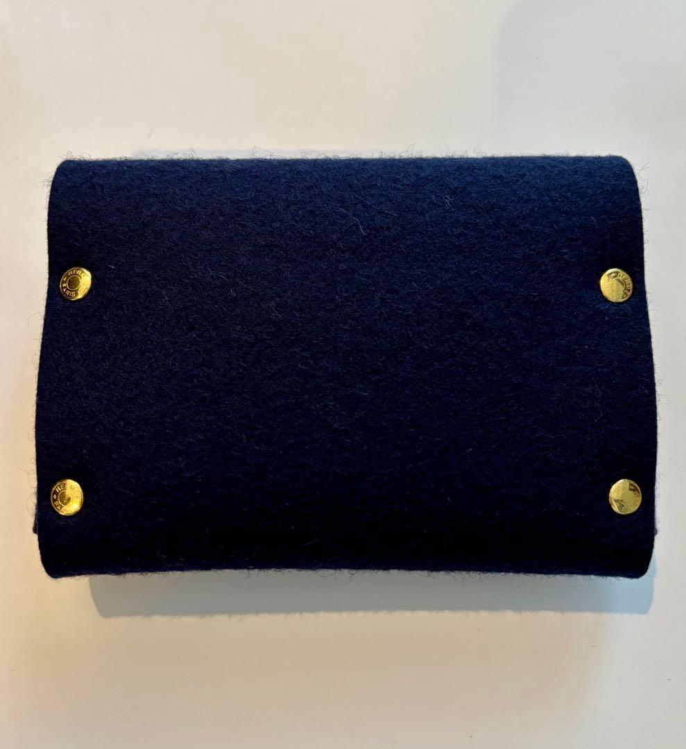 HERMES フェルト トランプケース