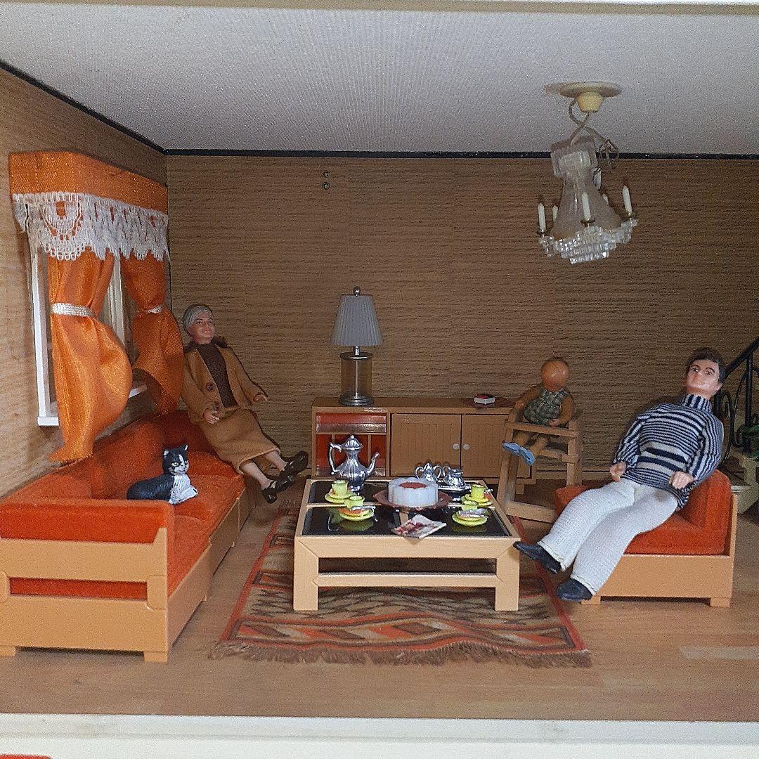 最終価格❗スウェーデン製Lundbyドールハウス/ミニチュア家具