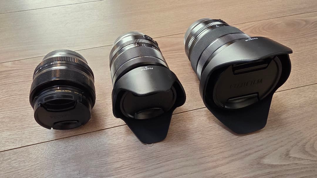 【フルセット】Fujifilm XT20 ミラーレスカメラ 3本レンズ付き