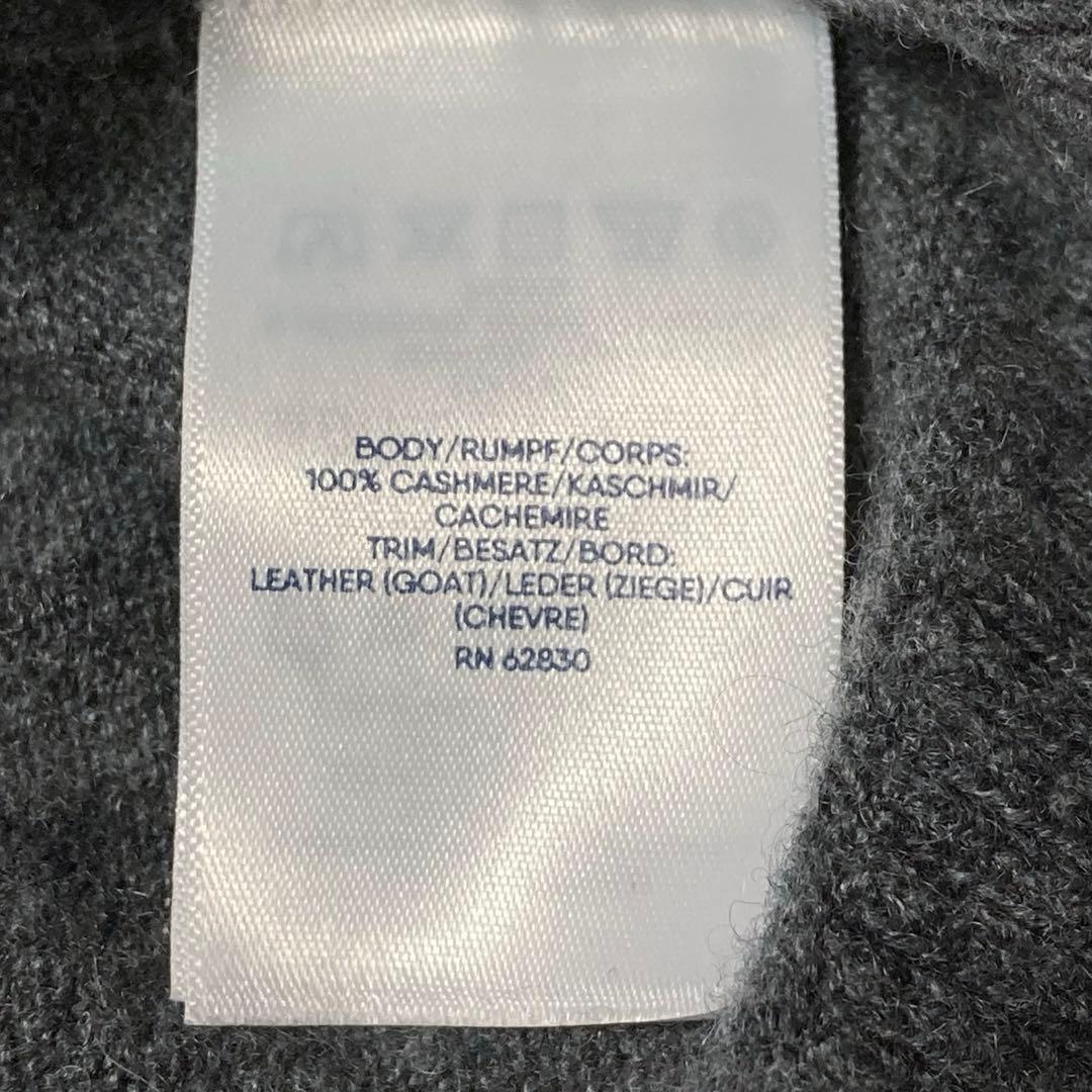 未使用 LANDS' END cashmere 洗えるカシミヤ ニット ジップ