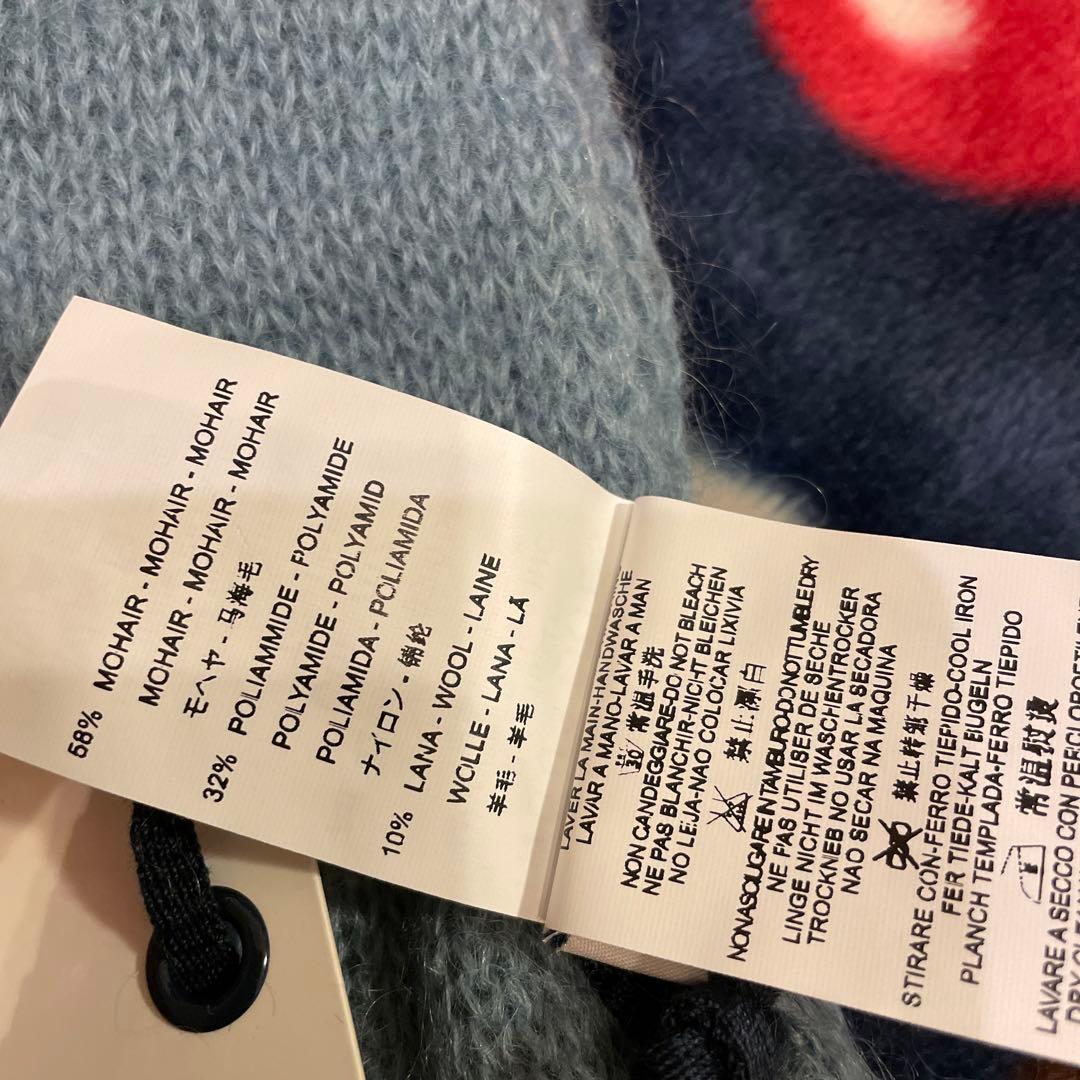 MONCLER モンクレール マフラー ショール　ブルー　新品未使用