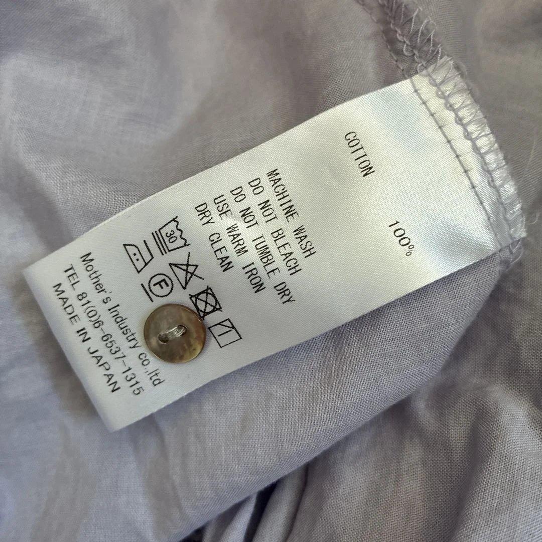 なっとうまきまき 美品mizuiroind バックギャザー シャツ バンド