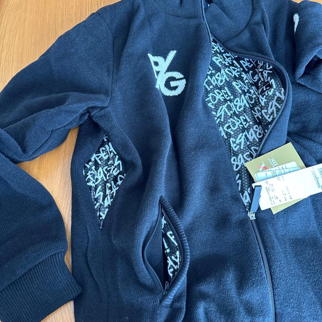 PEARLY GATES ブラックセーター