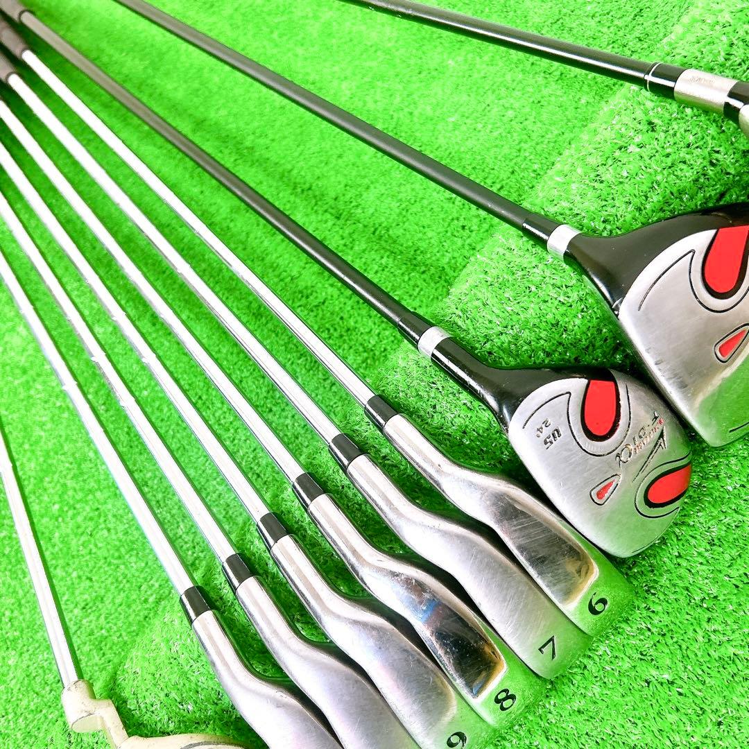 【初心者オススメ】テーラーメイド　ワールドイーグル　メンズゴルフクラブセット　S