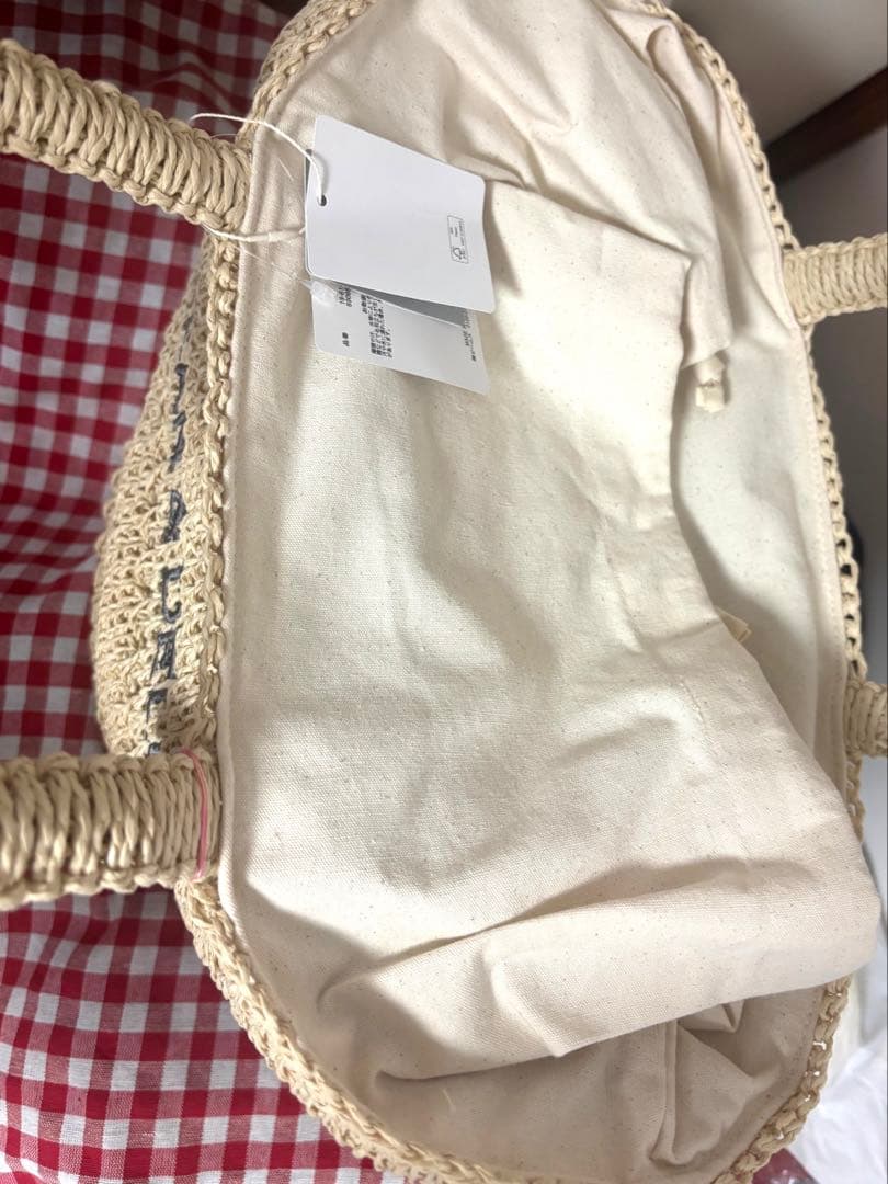 【最終値下‼️】DEAN & DELUCA クロッシェバスケットバッグ　Mサイズ