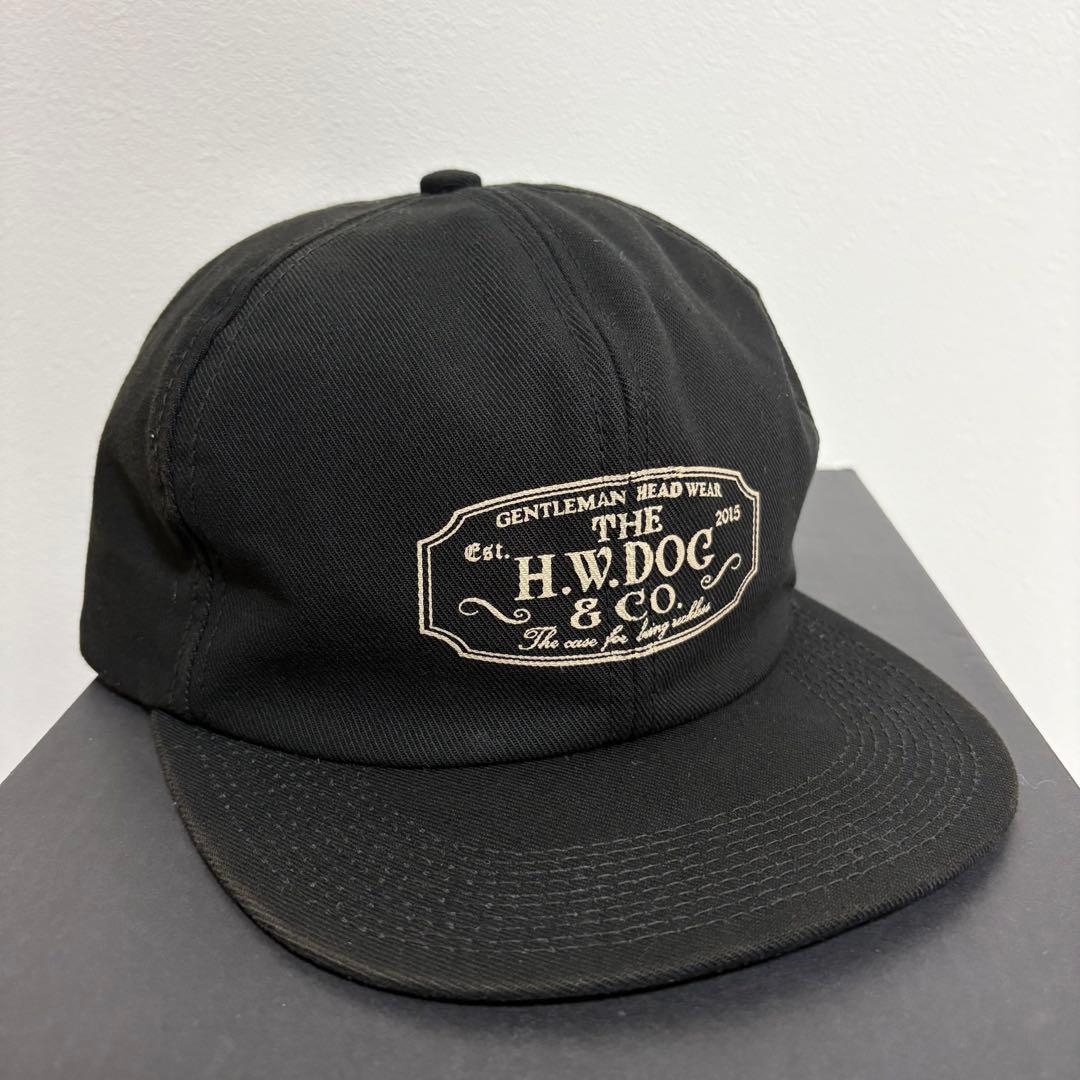 H.W.DOC & CO. ブラックキャップ　40 コットン BLK