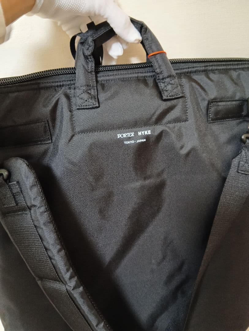 【試着のみ】PORTER HYKE ヘルメットバッグ　ブラック