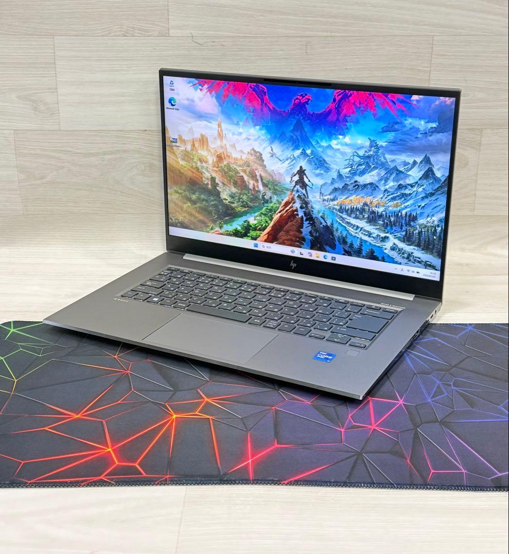 11世代i7/hpZBook Studio G8ノート32GB/SSD1024G