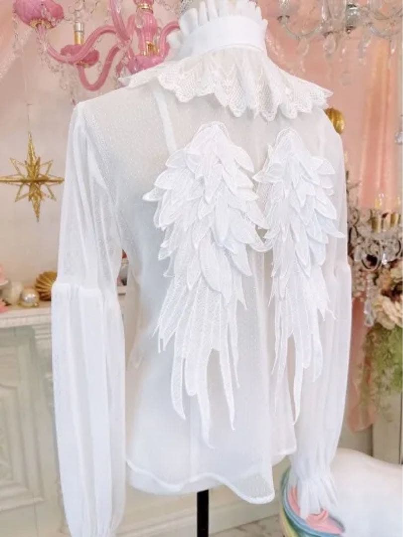 c*読様  Princess Alice ミカエルブラウス（ホワイト）