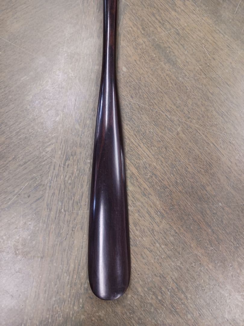 ビンテージ本黒檀shoehorn 日本製　未使用
