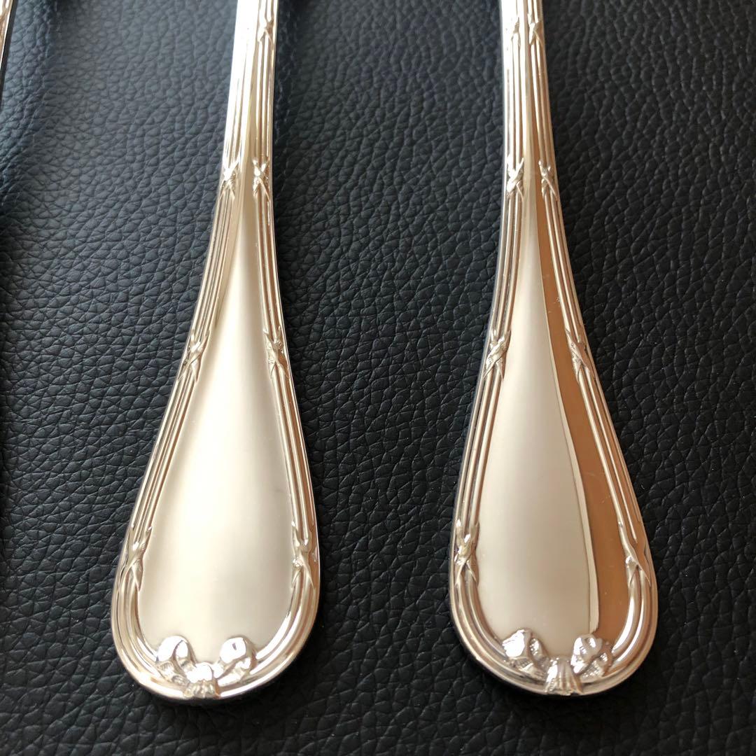 美品クリストフル　リュバン　テーブルナイフ、フォーク、スプーン計12点