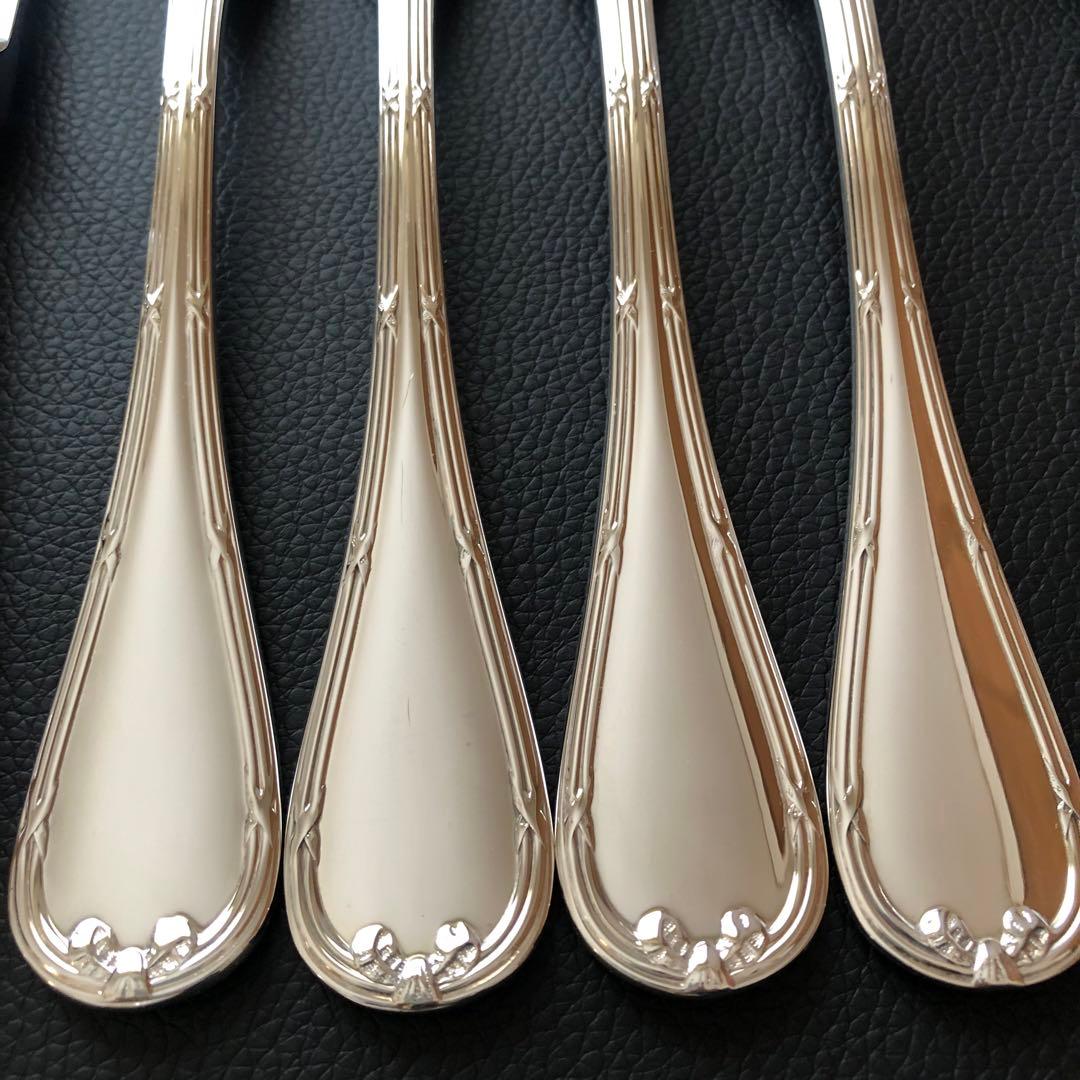 美品クリストフル　リュバン　テーブルナイフ、フォーク、スプーン計12点