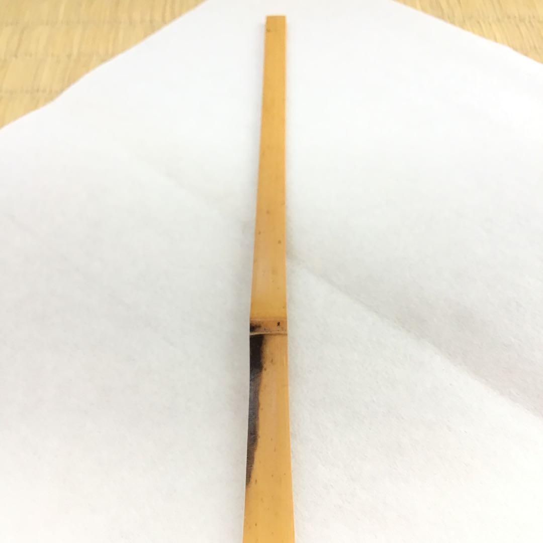 茶道具　茶杓　銘:野々宮　松尾十代宗吾作　不染斎書付　S58CS