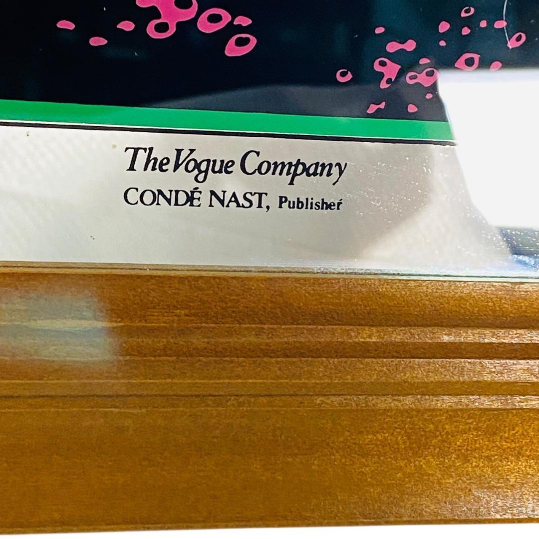 ヴィンテージ VOGUE ヴォーグ パブミラー 鏡 アート ビンテージ