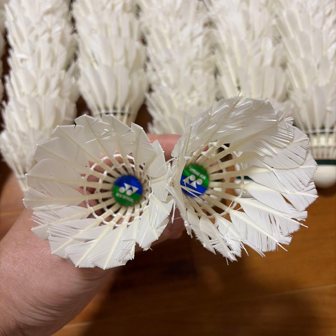 バドミントンシャトル　ニューオフィシャル　基礎、ノック球130球